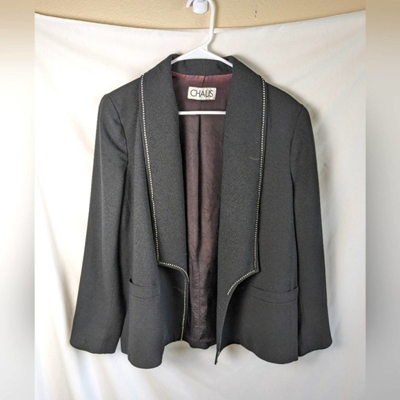 Chaus Jackets & Blazers - Vintage Chaus Blazer Bling No Size‎ Large